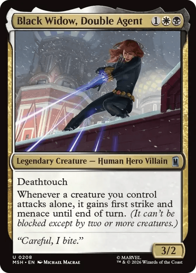 Black Widow, Double Agent