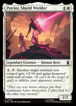 Patriot, Shield Wielder