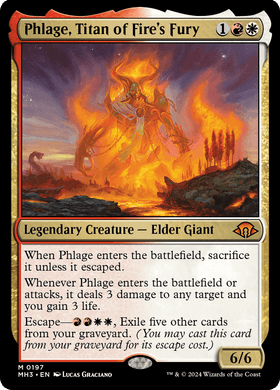 Phlage, Titan of Fire's Fury