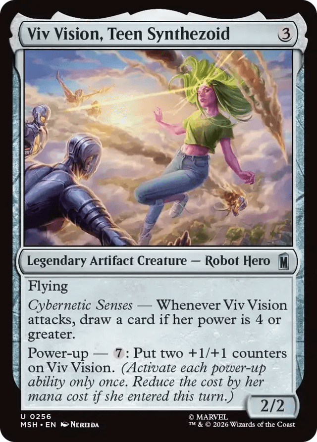 Viv Vision, Teen Syntehoid