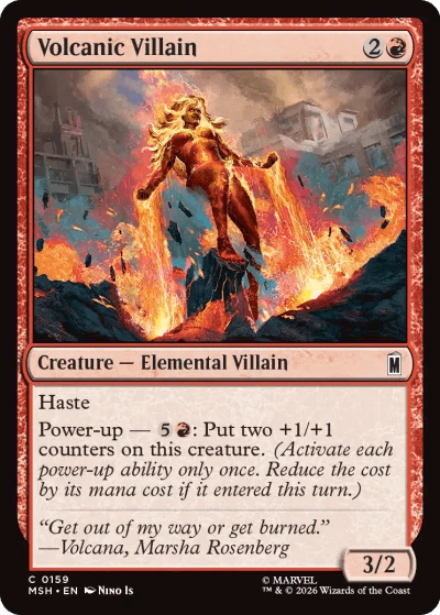 Volcanic Villain