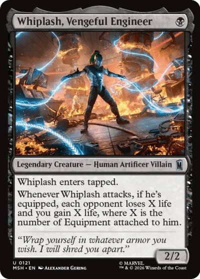 Whiplash, Vengeful Engineer